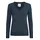 Strickfleece-Pullover Blau XL