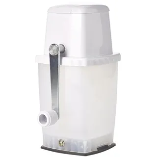 YOOCOOK - Weißer Eiszerkleinerer aus Polypropylen - Ultra Stabil mit Saugnapfbefestigung - Top-Qualität - Französische Marke