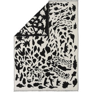 Iittala - Oiva Toikka Wolldecke, 130 x 180 cm, Cheetah schwarz