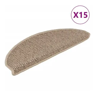 vidaXL Stufenmatte 65 x 21 cm Sand