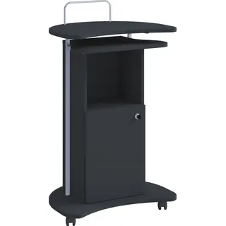 VCM my office Stehpult höhenverstellbar Komil schwarz