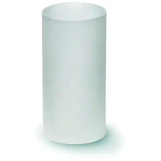 Windlichtglas matt ohne Boden