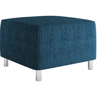 Mirjan24 Moderner Polsterhocker Dover Cord, Sitzhocker Hocker Sitzbank Fußbank Pouf Farbauswahl (Poso 05)