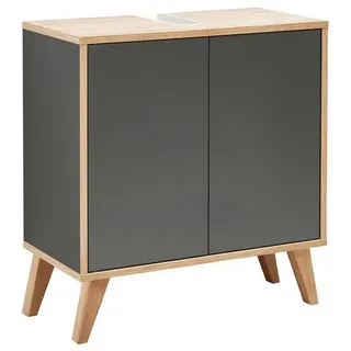 Fackelmann Finn 2-tlg. Braun/Schwarz