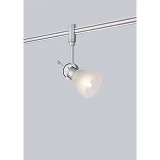 Paulmann Schienensystem Light&Easy Phantom Spot Phara 1x40W G9 Titan/Satin 230V Metall/Kunststoff/Glas