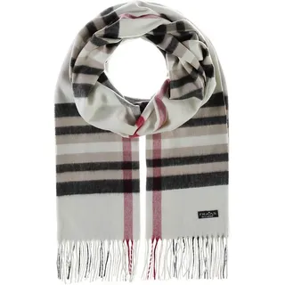 Fraas Modeschal Cashmink® Schal, (mit Fransen), Co2 neutral beige