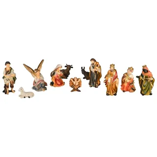Krippenzubehör Markus-Krippenfiguren / 9 Figuren für die Weihnachtskrippe