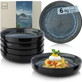 sänger Manila Pastaschalen 6 St blau