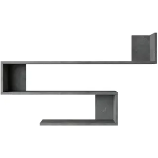 [en.casa] Wandregal Kitee 120 x 14,5 x 71,5 cm