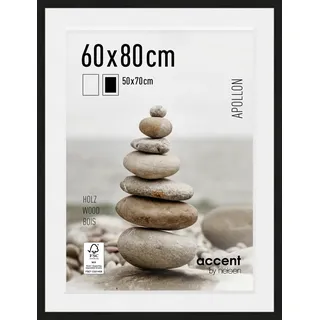 Accent by Nielsen Holz Bilderrahmen Apollon ca. 60x80cm in Farbe Black