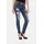Slim-fit-Jeans Jeans in knalligem Design blau 26