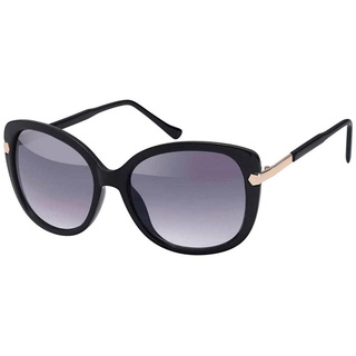 BEZLIT Eyewear Retrosonnenbrille Polarisierte Damen Schmetterlings Sonnen Brille (1-St) mit polarisierten Linsen schwarz