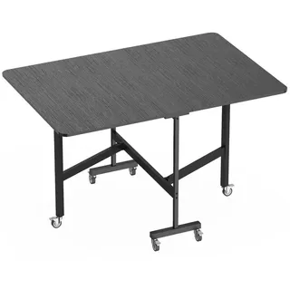 Homcom Küchentisch 80 x 73 x 120 cm schwarz