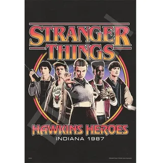 Epoch Stranger Things Hawkins Heroes, Puzzle - 1000 Teile