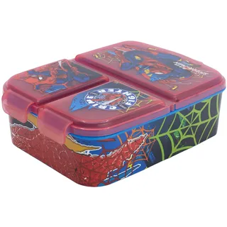 Stor Pokemon Brotdose mit 3 Fächern - BPA-freie Lunchbox Schule Kindergarten Vesperbox Jungen Mädchen