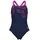 Kikko Swim Pro Back Badeanzug Blau/Pink 140