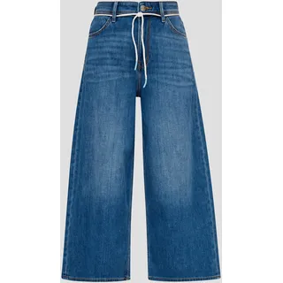 s.Oliver - Jeans-Culotte Suri / Regular Fit / High Rise / Wide Leg, Damen, blau, 32