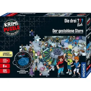 KOSMOS Krimi-Puzzle: Die drei ??? Kids - Der gestohlene Stern