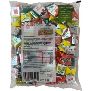Böhme Fruchtkaramellen 4 x 250 g