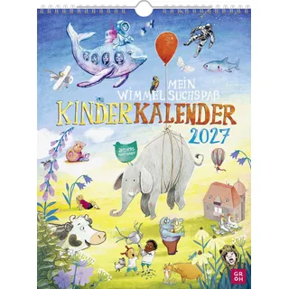 Groh Mein Wimmel-Suchspaß Kinderkalender Wandkalender 2027
