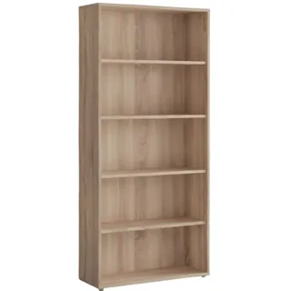 moebel-dich-auf Aktenregal TABOR breit hoch in Eiche Sonoma Ordnerregal Büroregal 84,4 cm breit