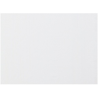 Platzset, AVA, Tischsets aus Papier 43x30cm 50 Stück Weiß weiß