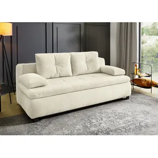 Jockenhöfer Schlafsofa Polyester 2-Sitzer Beige