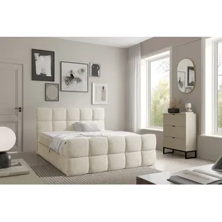 Fun Möbel Satine Premium 200 x 220 cm Coral/Creme