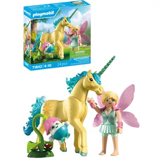 Playmobil Magic Unicorns Sammeleinhorn Sonnenscheinblüte mit Fee 71842