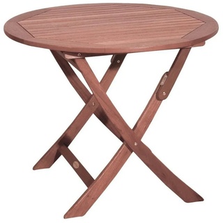 Gravidus Gartentisch »Klapptisch Tisch Gartentisch Holztisch Garten klappbar Holz Rund Ø 90 cm«