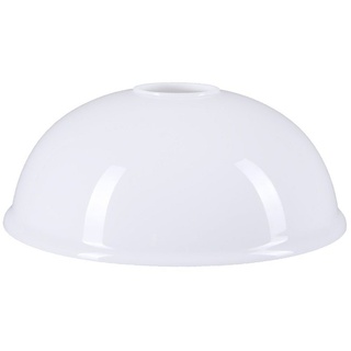 Home4Living Lampenschirm Lampenglas Weiß glänzend Ø 210mm Ersatzglas rund, Dekorativ