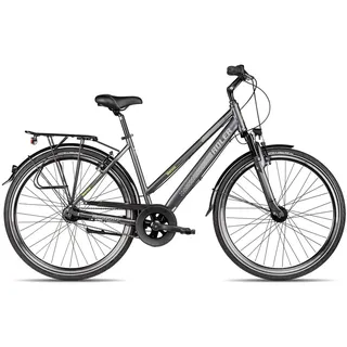 Adler Verona 28 Zoll RH 55 cm Damen Schwarz/Grau