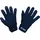 Fleece-Feldspielerhandschuhe mit Klettverschluss marine 6