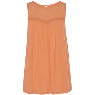Buffalo Crepebluse Damen bright peach Gr.44