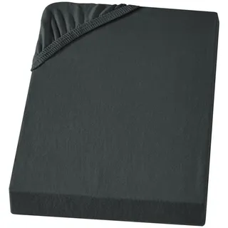 Carpe Sonno Spannbettlaken Biber 140 x 200 - 180 x 200 cm grau