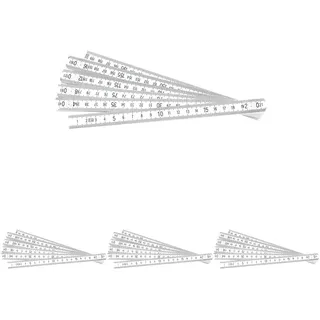 Brüder Mannesmann Werkzeuge Zollstock M 810-PVC-2 2 m