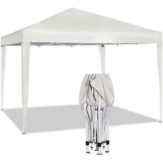 Woltu Faltpavillon 3 x 3 m Beige