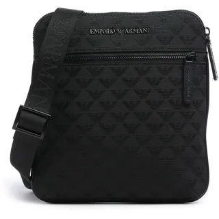 Emporio Armani Omnia Jacquard | Umhängetasche in schwarz