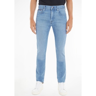 5-Pocket-Jeans TOMMY HILFIGER "BLEECKER" Gr. 40, Länge 34, blau (emmet indigo) Herren Jeans 5-Pocket-Jeans
