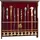 Noble Collection Display für 10 Zauberstäbe