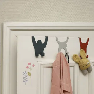 Kinder Türhaken Affenbande 3er Set