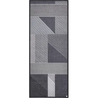 Barbara Becker Fußmatte Sense, Schmutzfangmatte für Eingangsbereich Wohnungstür, Fußabstreifer, Türmatte, Anthrazit, 67 x 170 cm