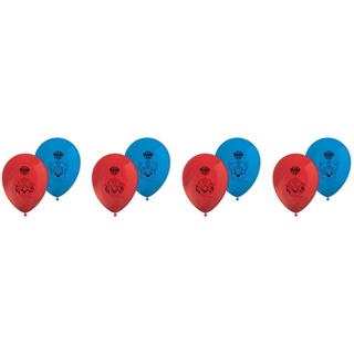 ALMACENESADAN 2669; Packung mit 8 Luftballons; Paw Patrol; ideal für Partys und Geburtstage.