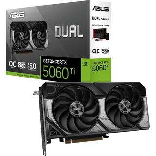 Asus Dual GeForce RTX 5060 Ti OC 8 GB GDDR7