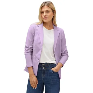 STREET ONE Damen A211912 Blazer, Soft Pure Lilac, 36 - 36