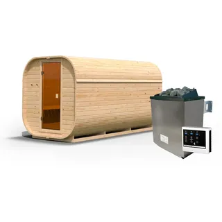 Karibu Quadro 3 inkl. 9 kW Ofen + ext. Steuerung