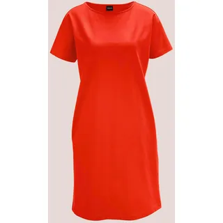 Madeleine Jerseykleid Midi Orange 36