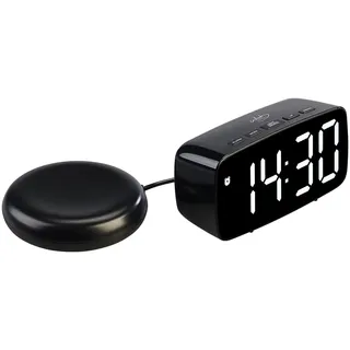 Infactory LED-Wecker schwarz
