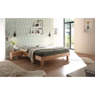 Hasena  Rapallo 180 x 200 cm Fußhöhe 20 cm kernbuche natur