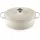 oval 29 cm white